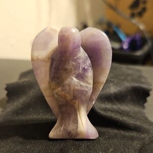 Amethyst Angel Figurine